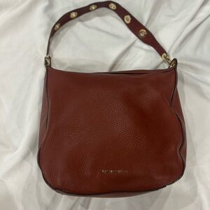 Michael Kors Rich Brown Crossbody Bag